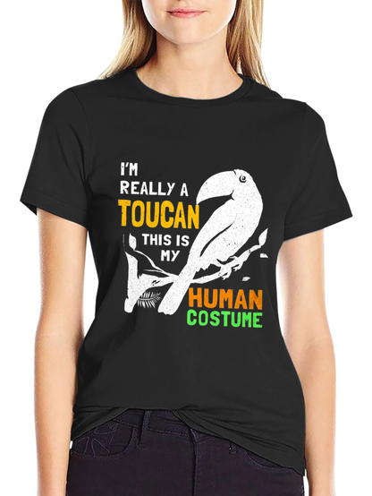 Toucan Human Costume Graphic Tee