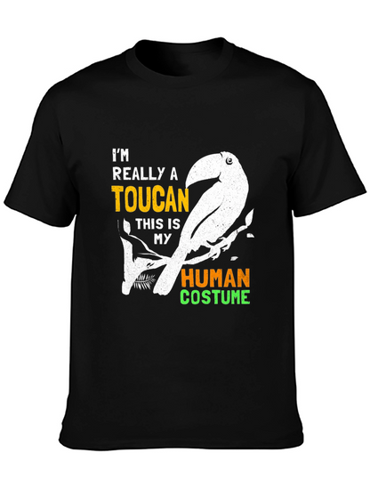 Toucan Human Costume Graphic Tee