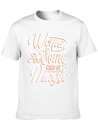 Women Are Magic Black Graphic Tee