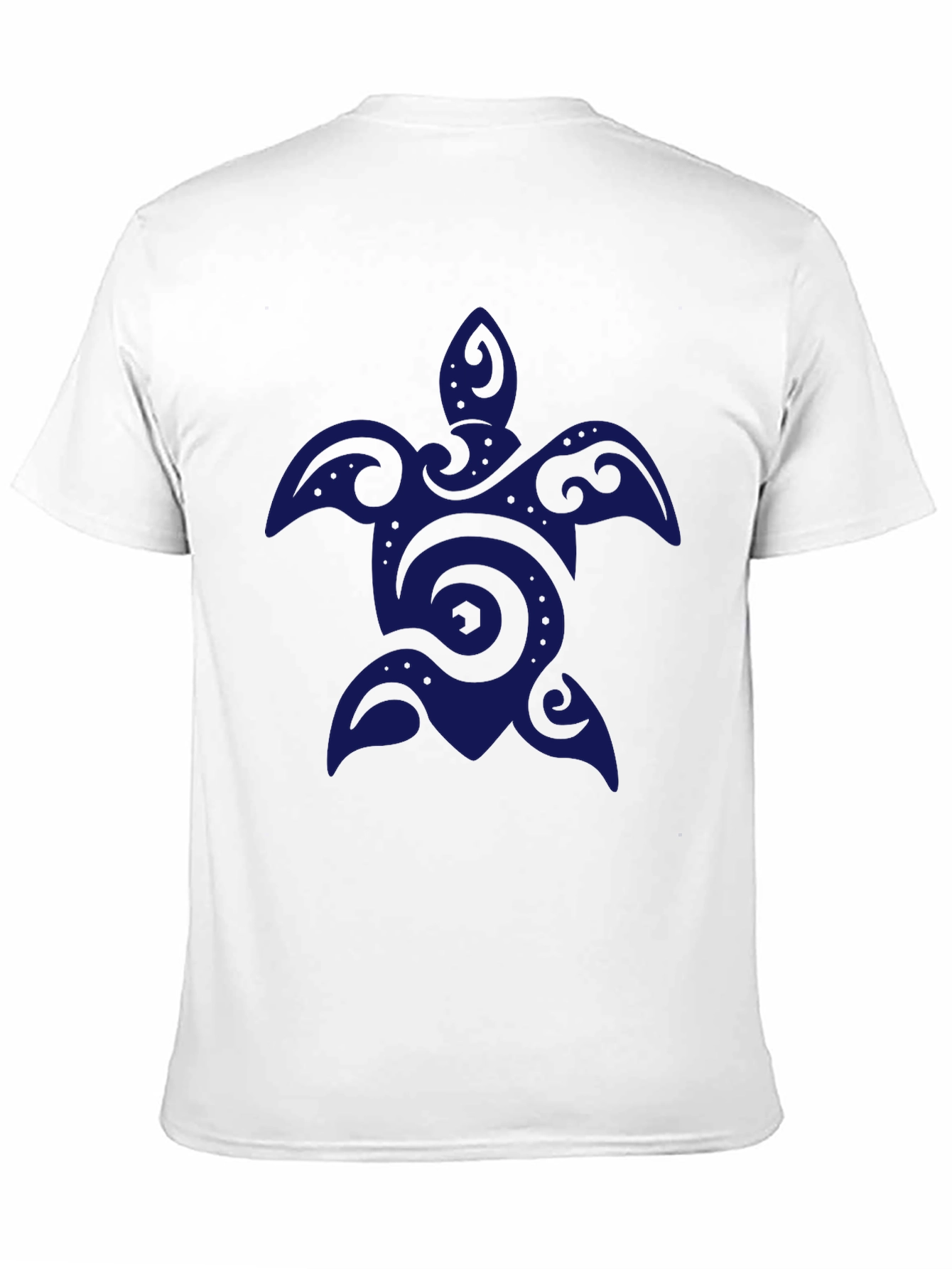 Mens Black Turtle Graphic T-Shirt