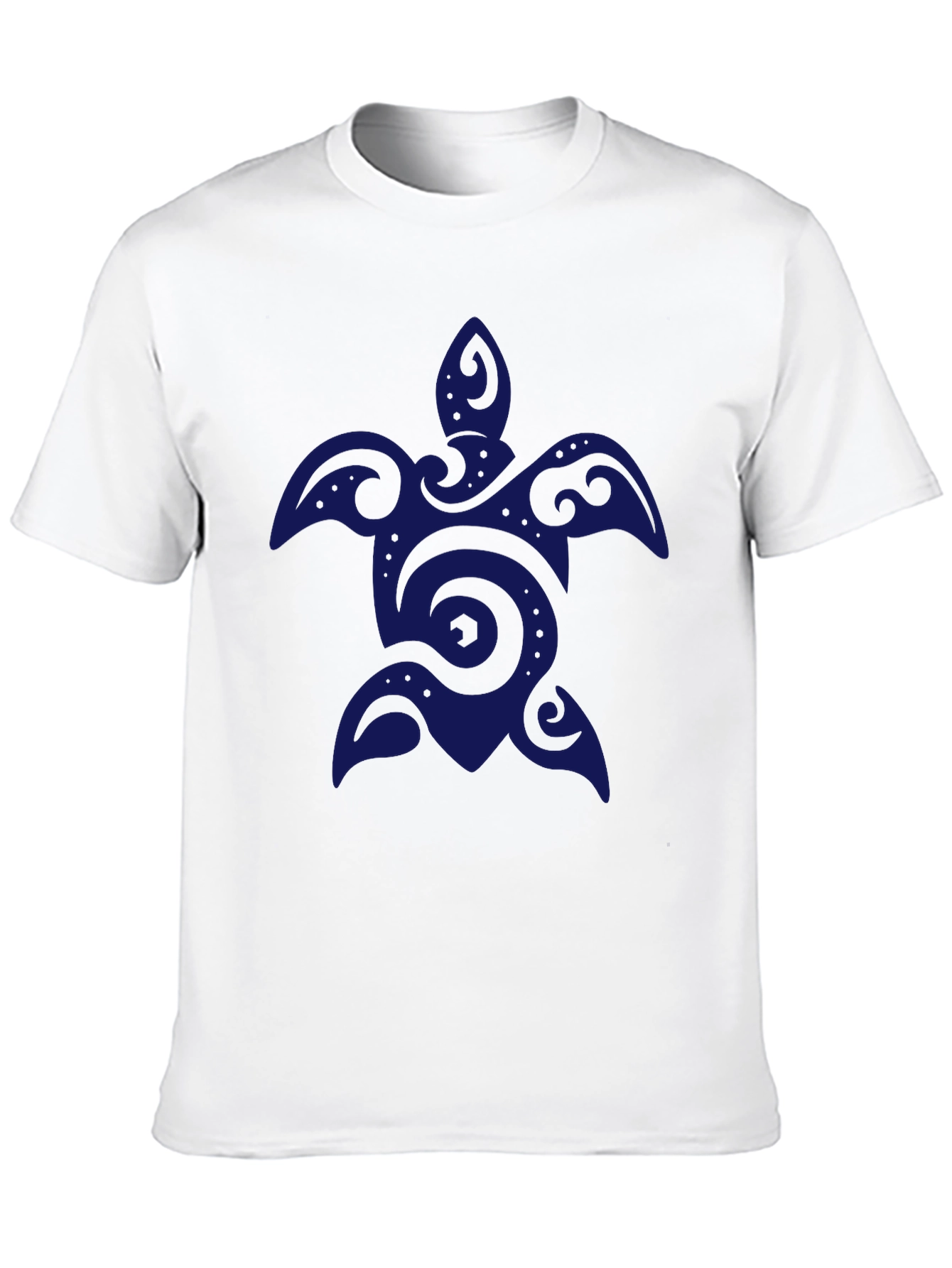 Mens Black Turtle Graphic T-Shirt