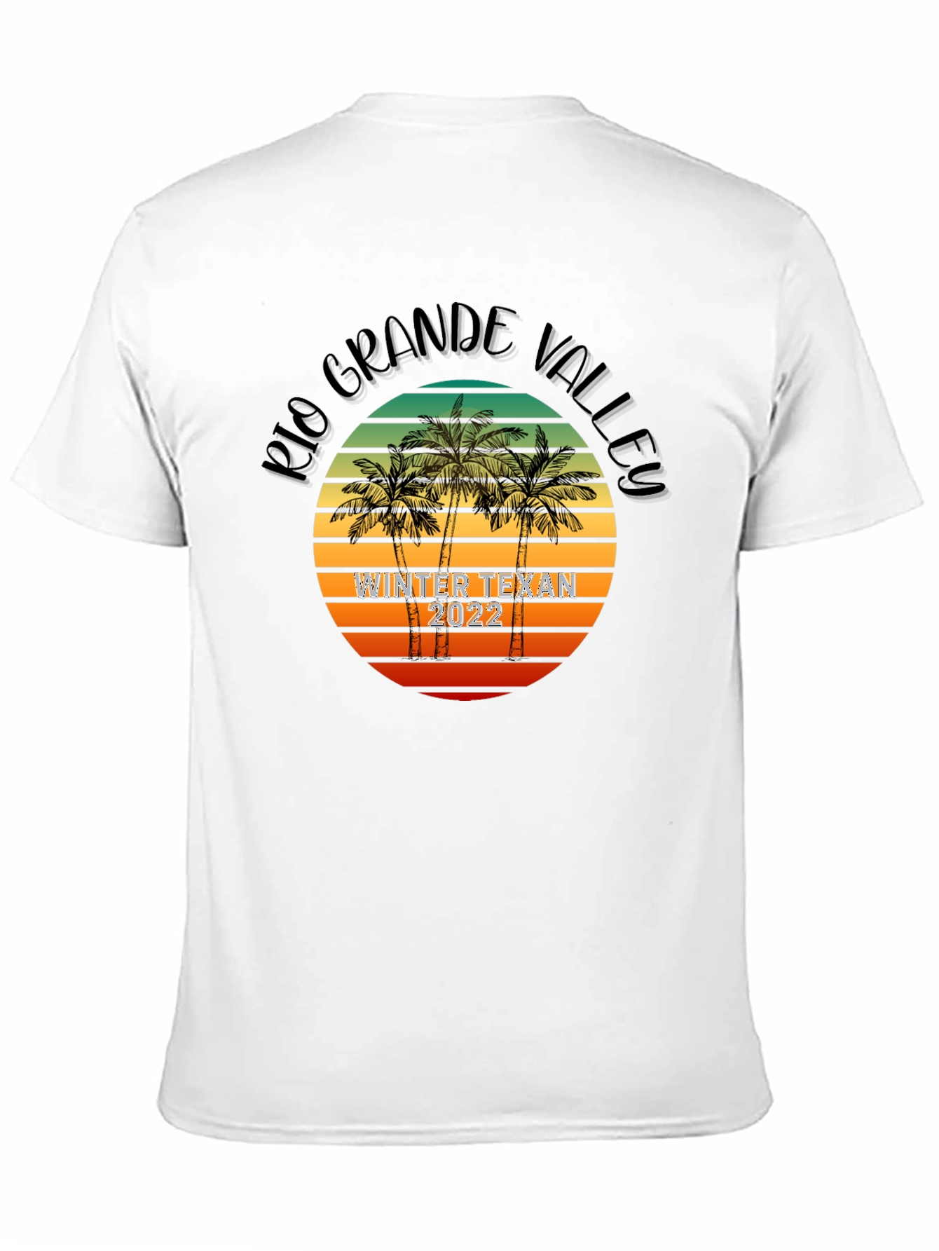 Rio Grande Valley Winter Texan 2022 Black T-Shirt