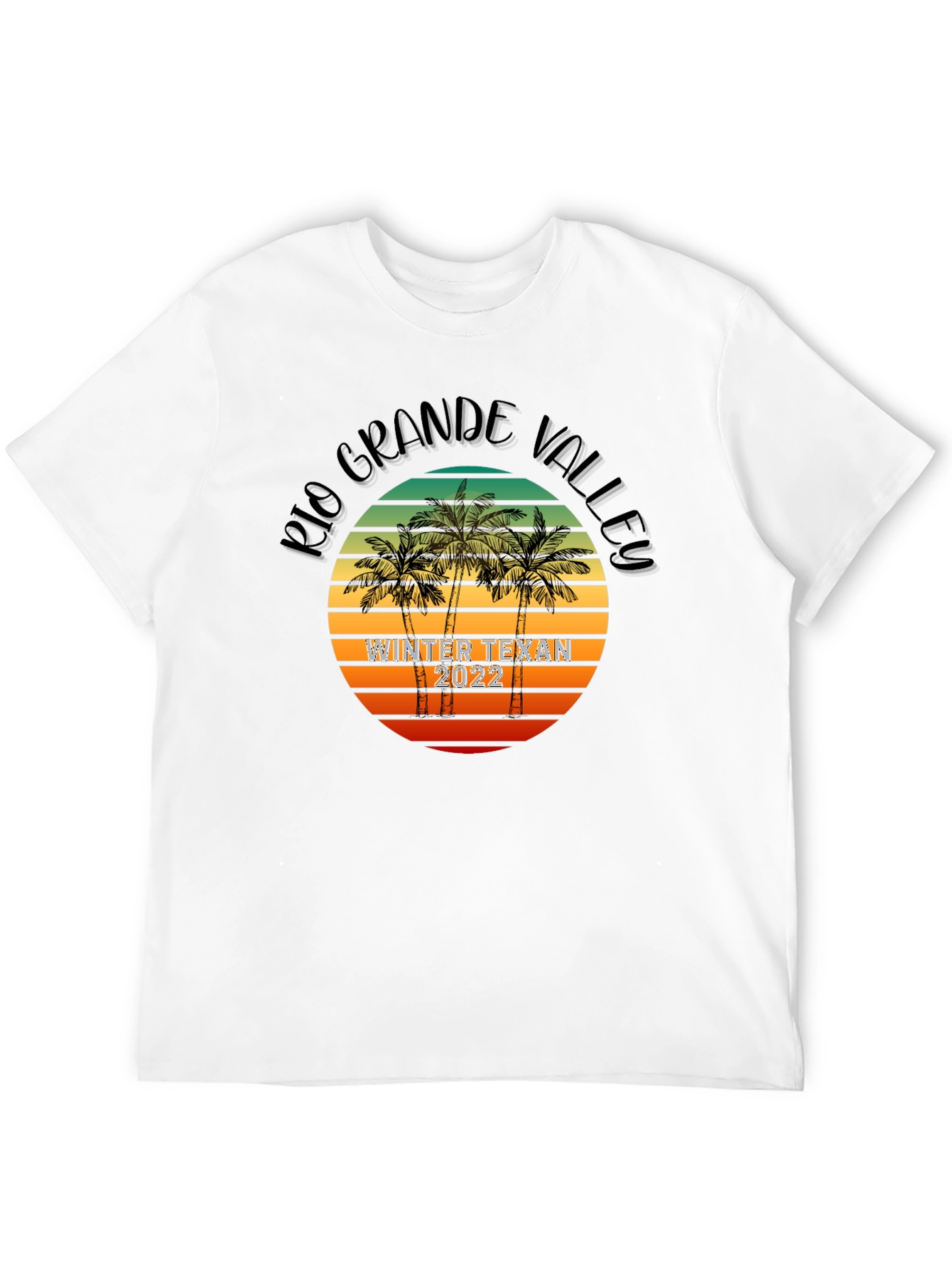 Rio Grande Valley Winter Texan 2022 Black T-Shirt