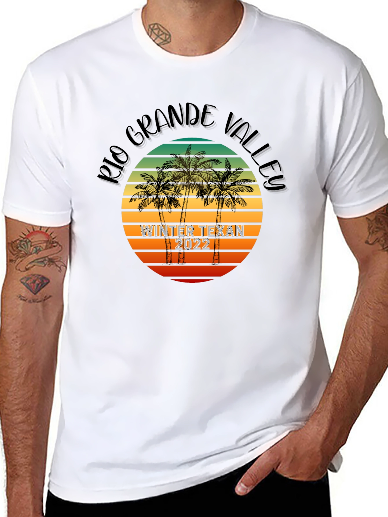Rio Grande Valley Winter Texan 2022 Black T-Shirt