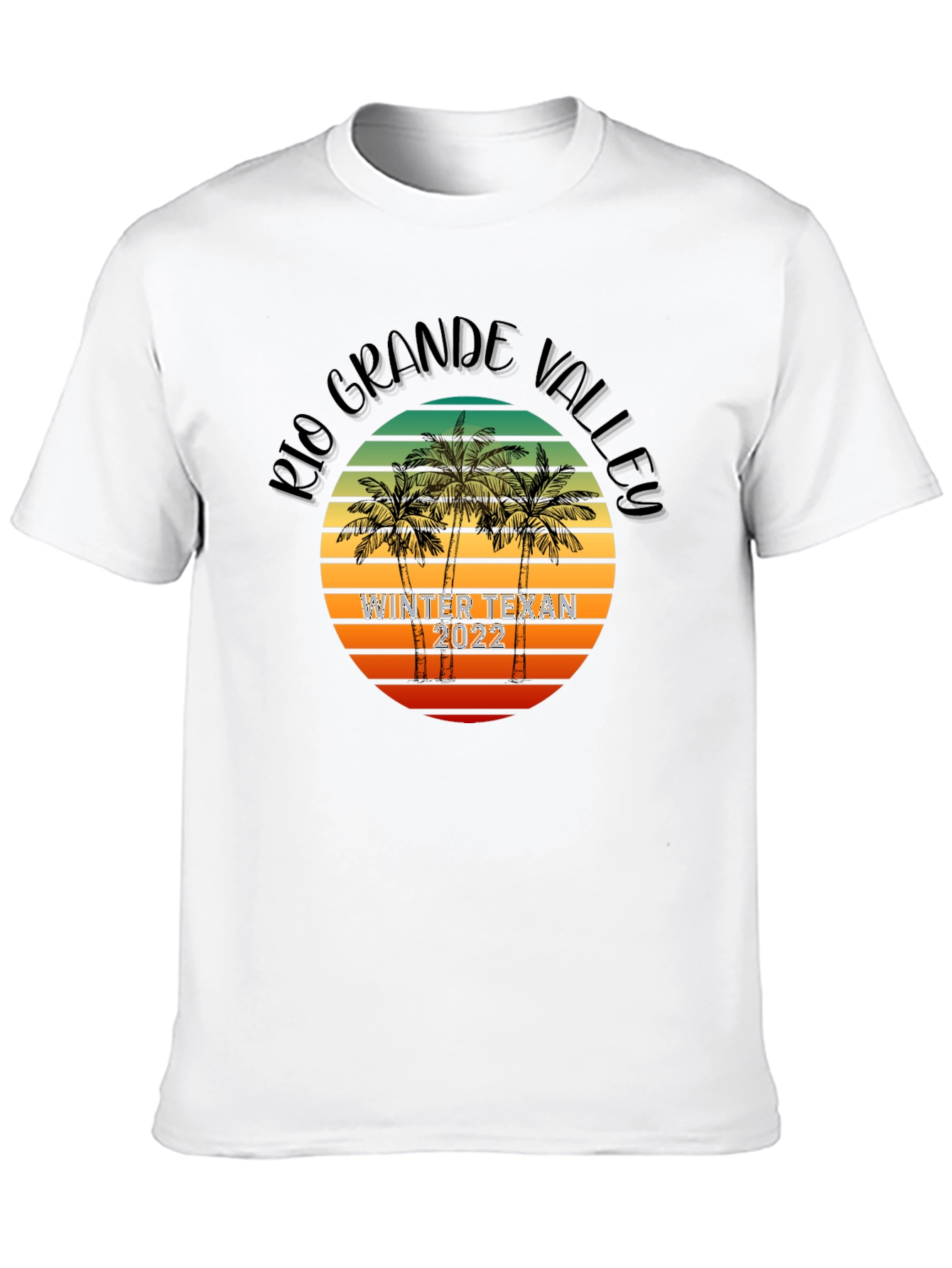 Rio Grande Valley Winter Texan 2022 Black T-Shirt