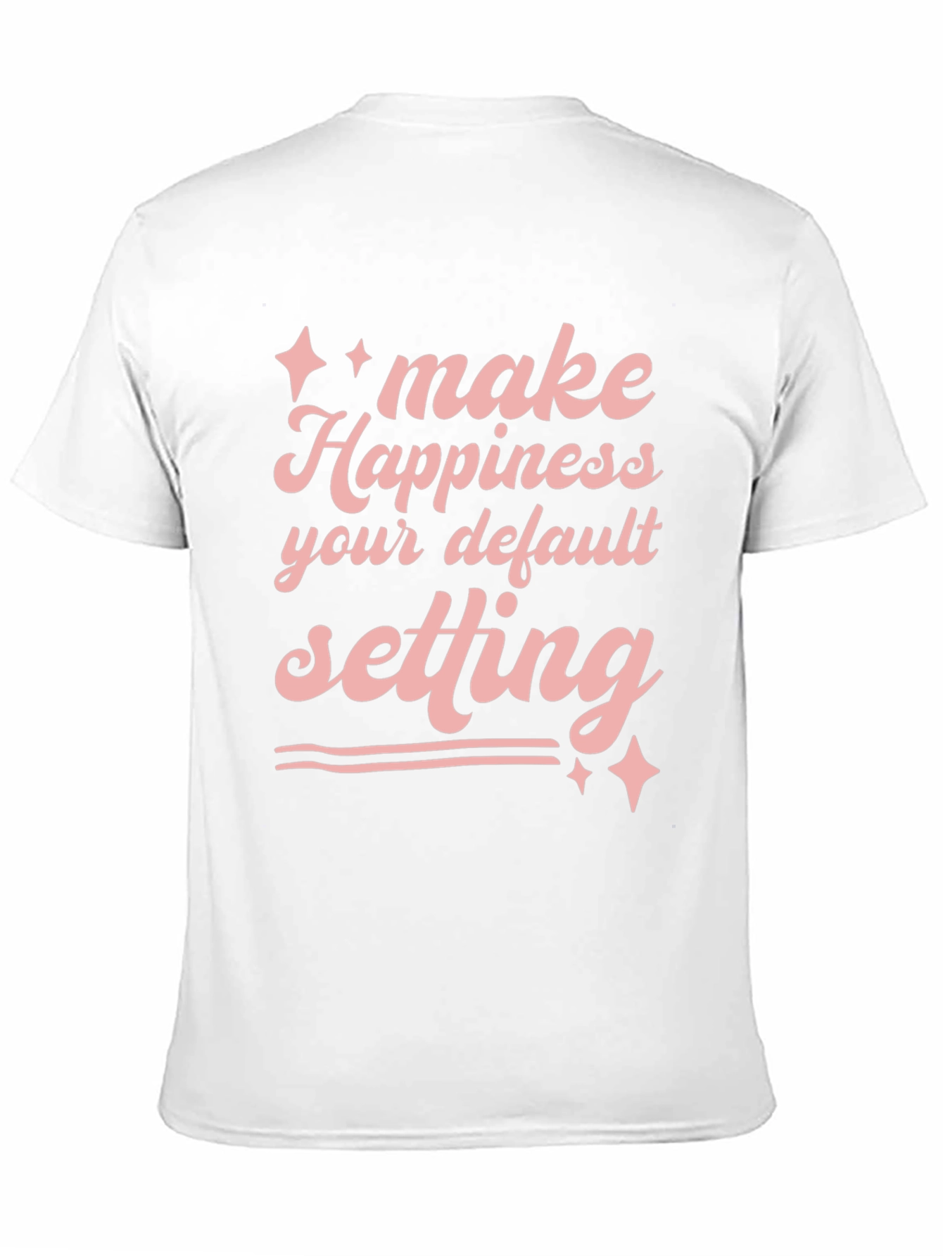 Happiness Default Setting Graphic T-Shirt