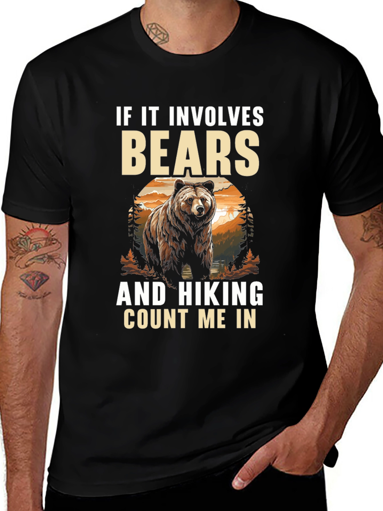 Bears and Hiking T-Shirt