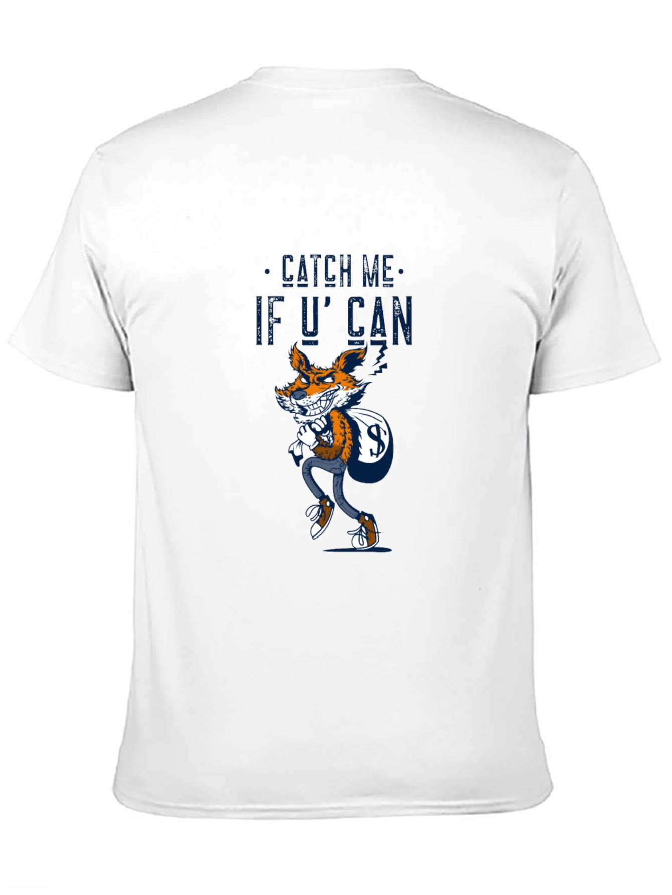 Catch Me If You Can Fox Graphic T-Shirt
