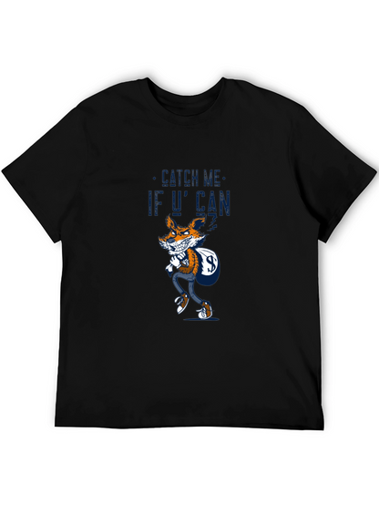 Catch Me If You Can Fox Graphic T-Shirt