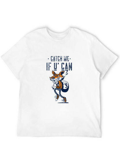 Catch Me If You Can Fox Graphic T-Shirt