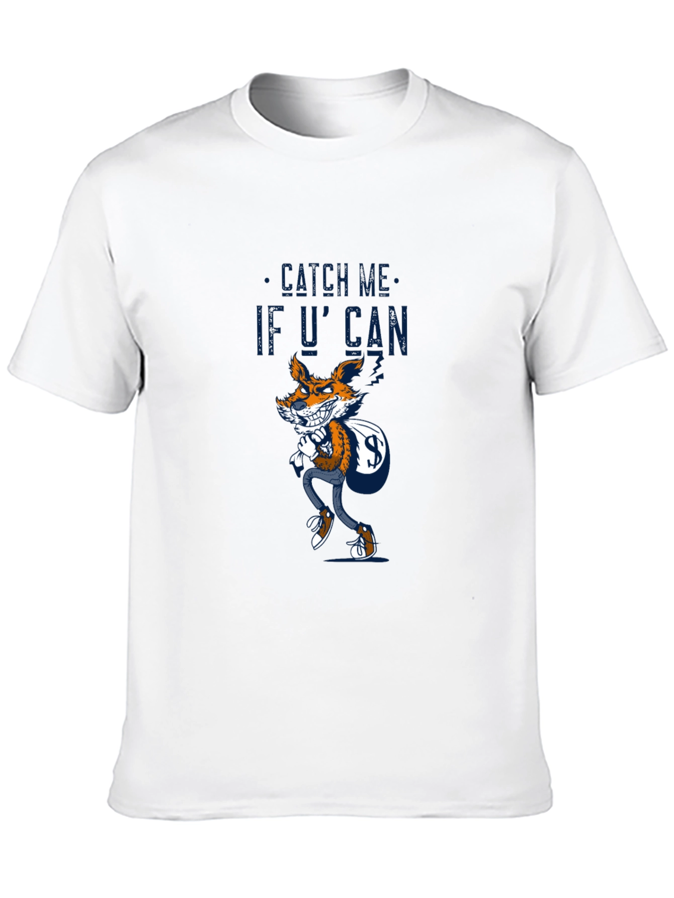 Catch Me If You Can Fox Graphic T-Shirt