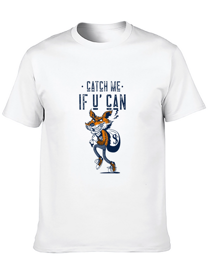 Catch Me If You Can Fox Graphic T-Shirt