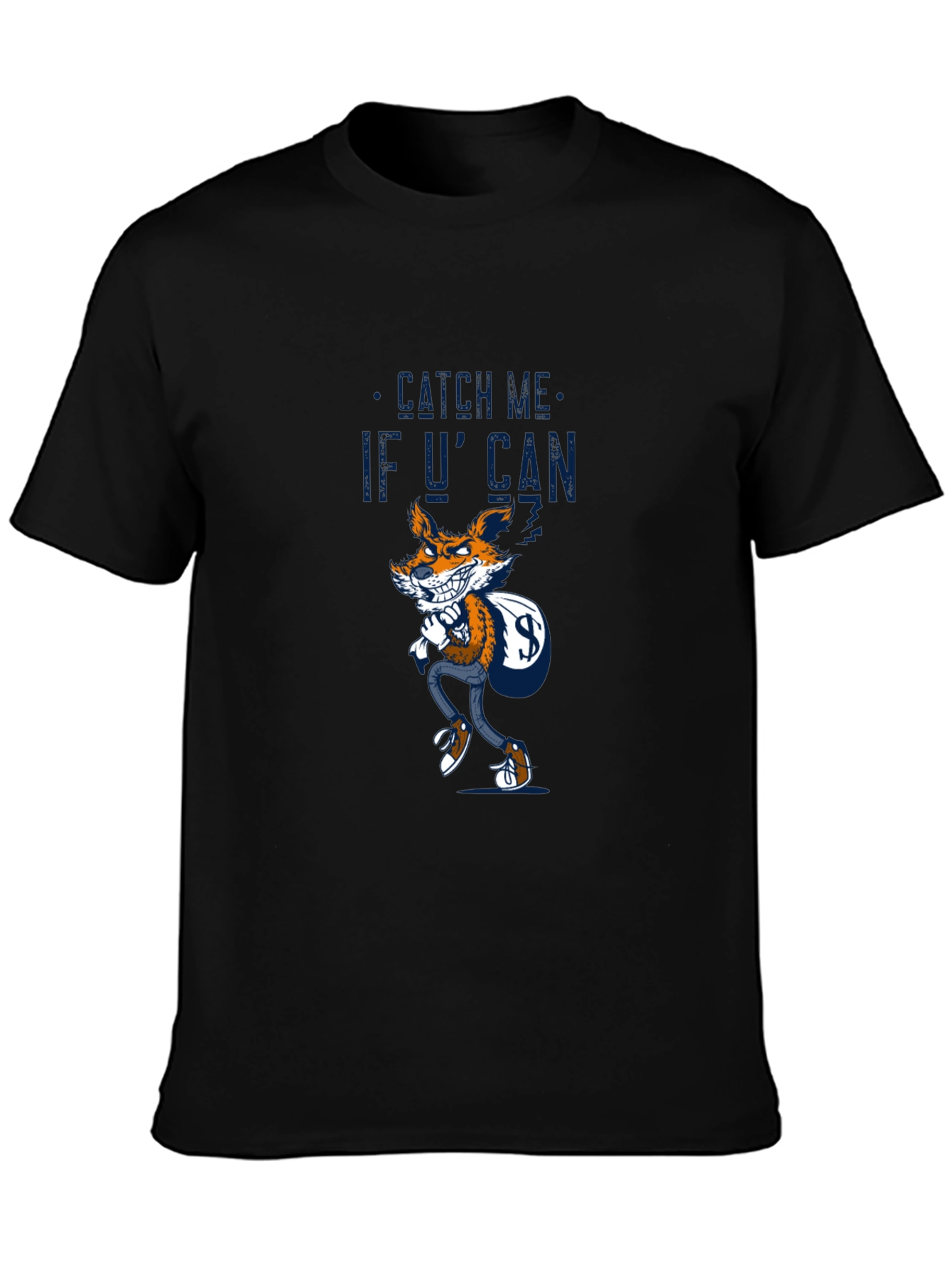 Catch Me If You Can Fox Graphic T-Shirt