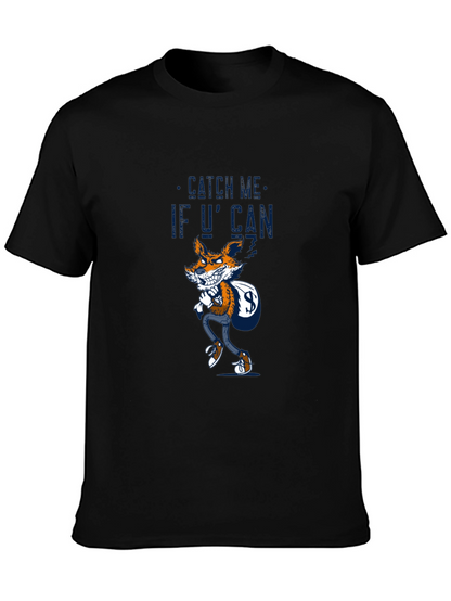 Catch Me If You Can Fox Graphic T-Shirt