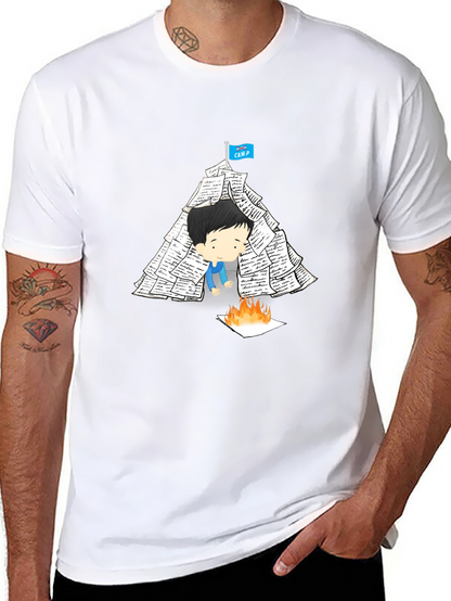 Campfire T-Shirt - Cozy and Unique Graphic Tee