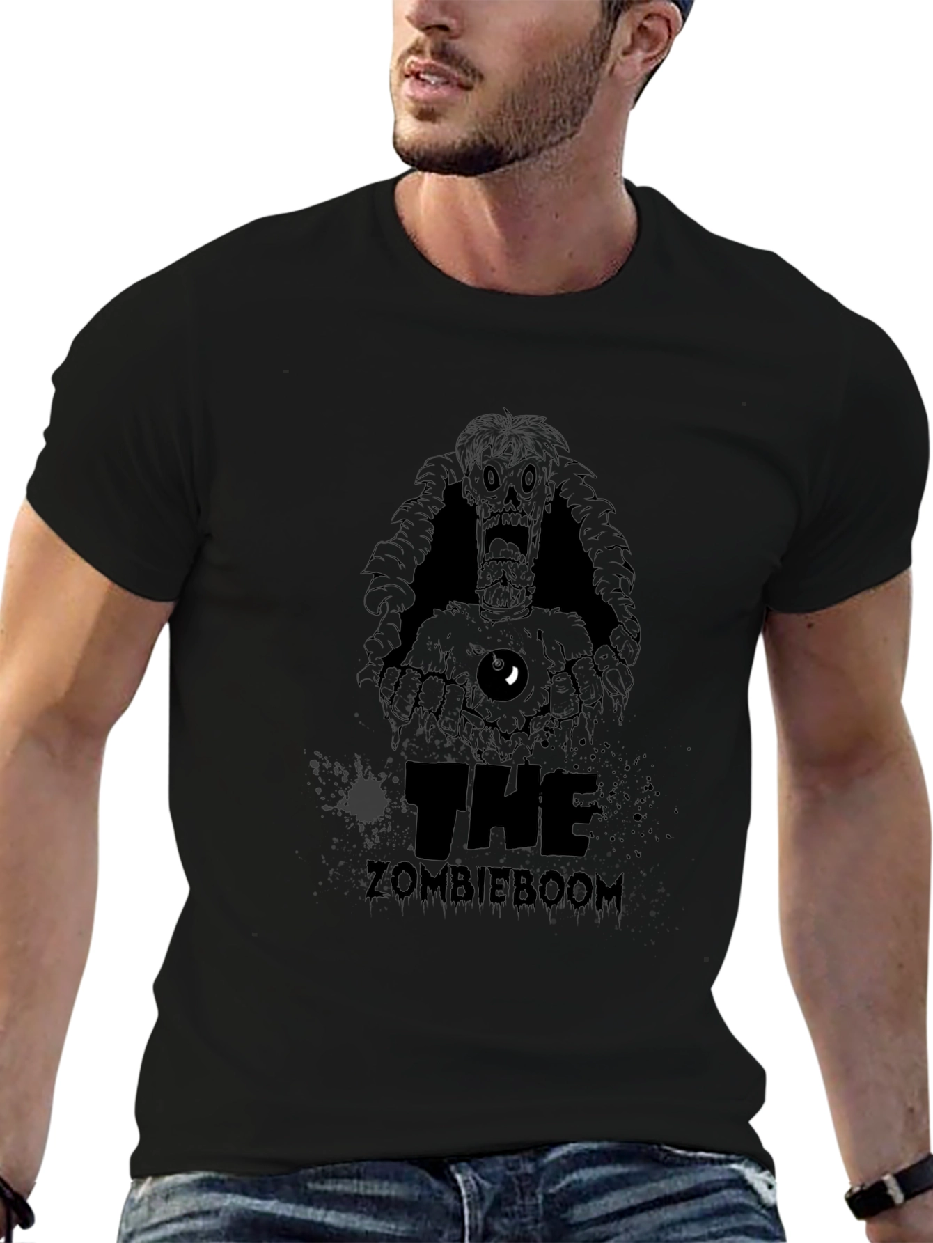 Zombieboom Black T-Shirt