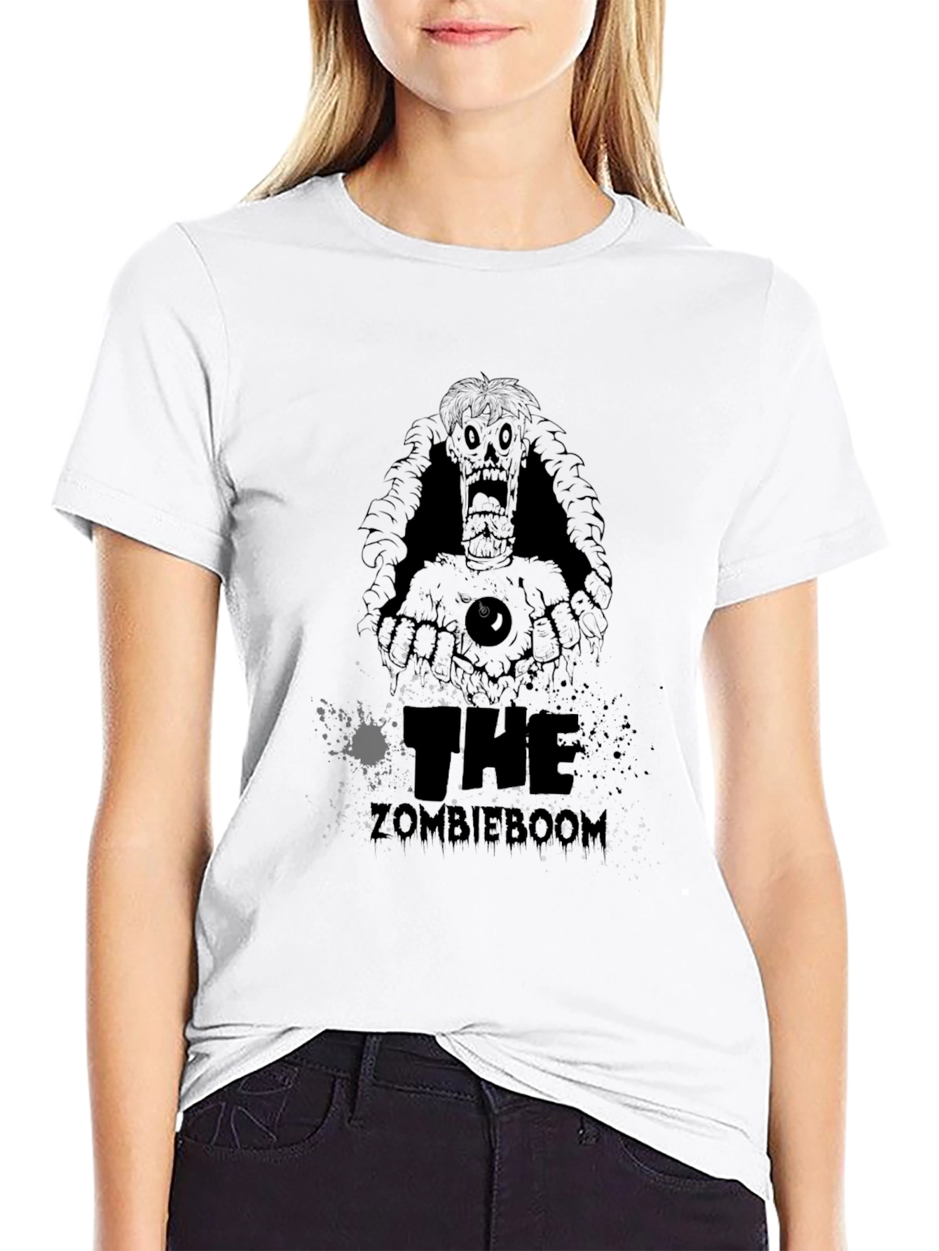 Zombieboom Black T-Shirt
