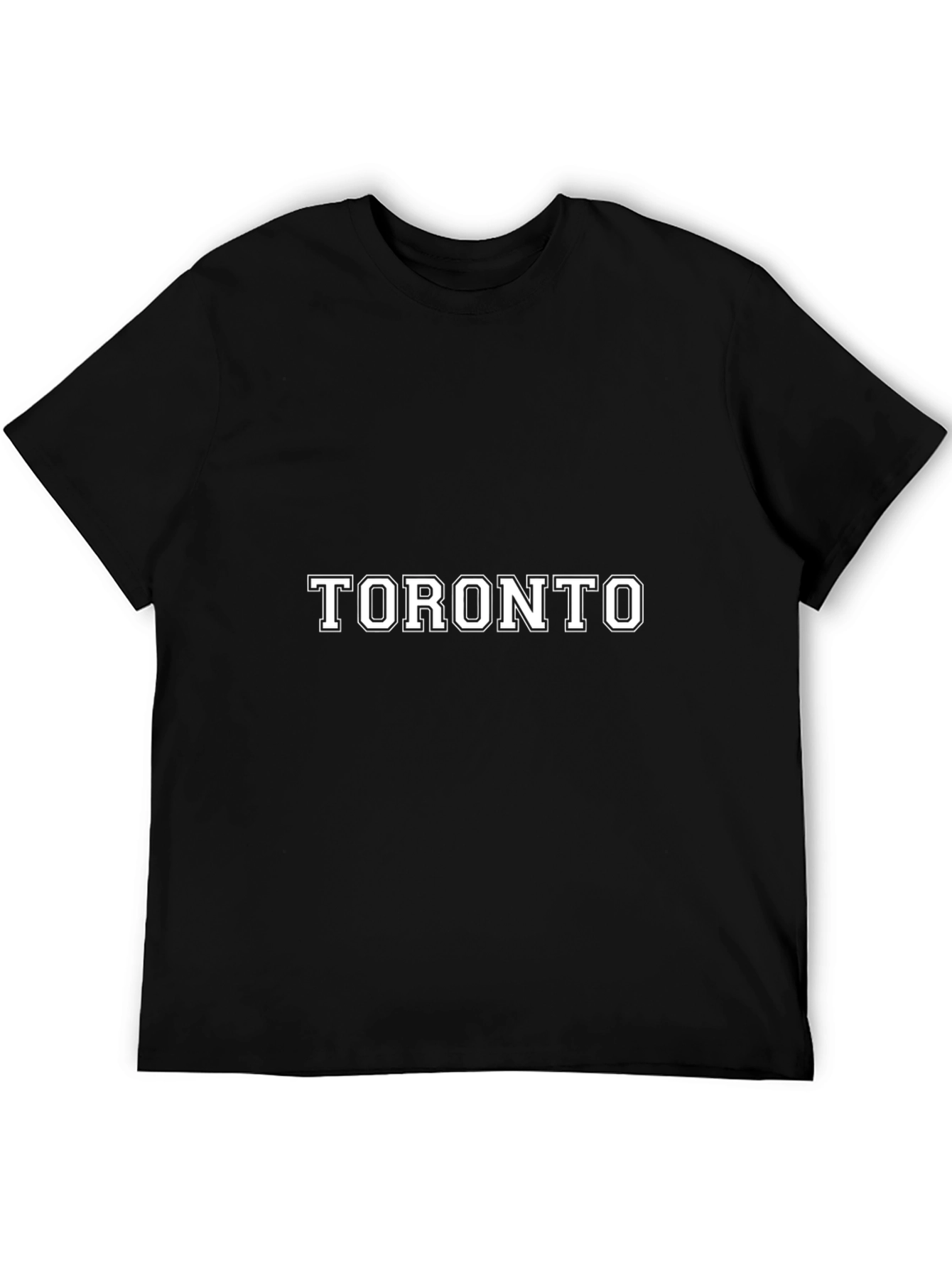 Toronto Graphic Print Black T-Shirt