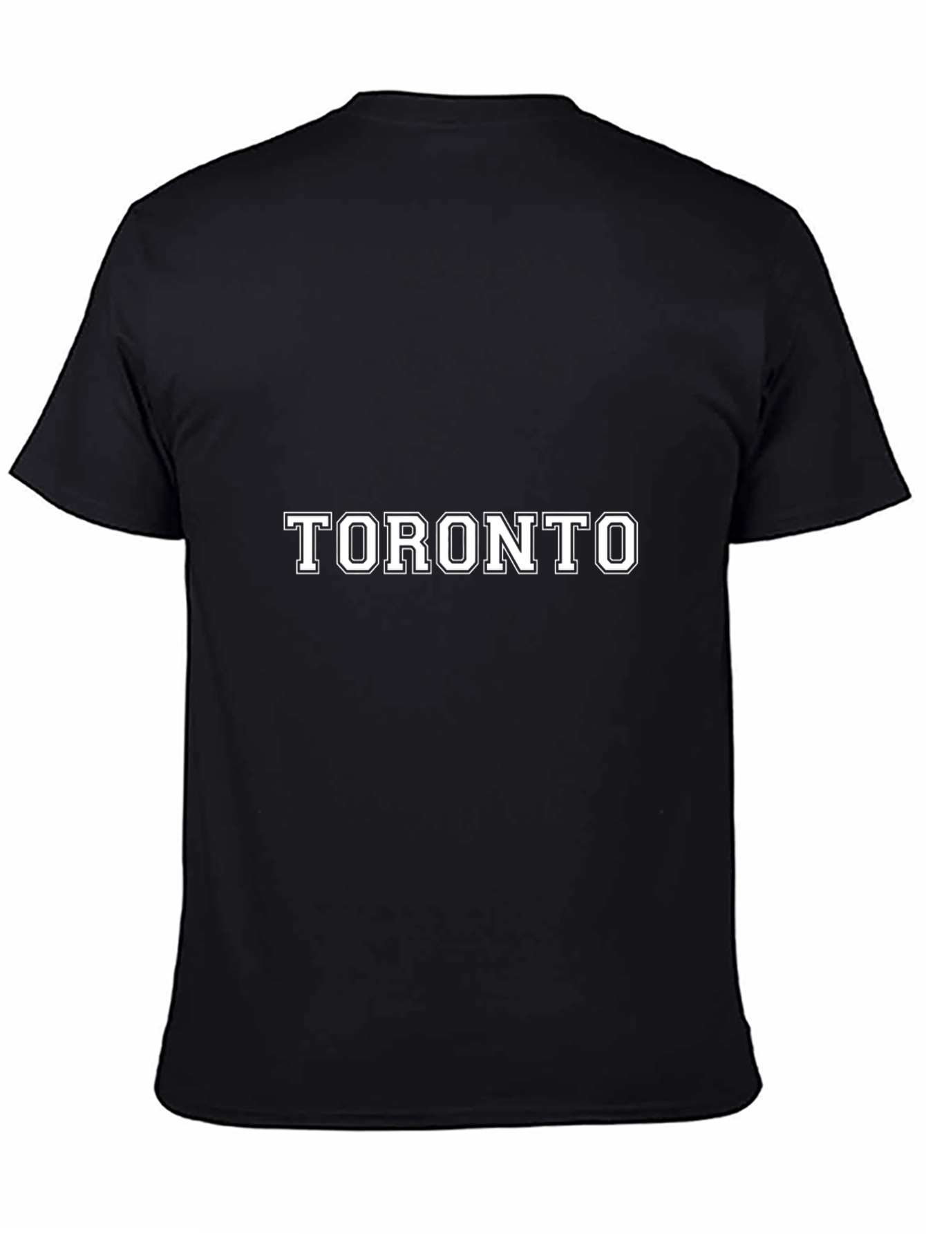 Toronto Graphic Print Black T-Shirt