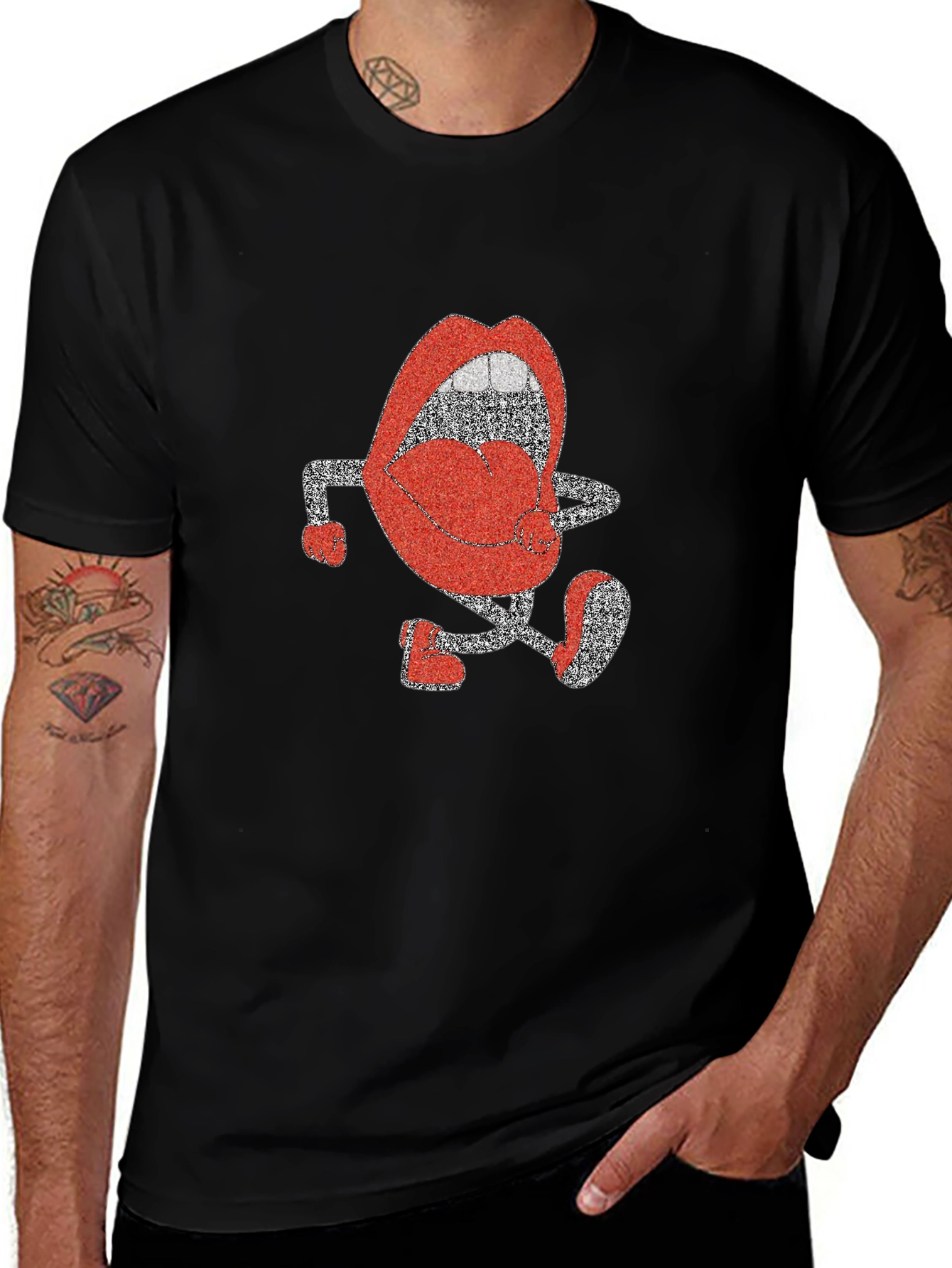 Novelty Lips Graphic Tee