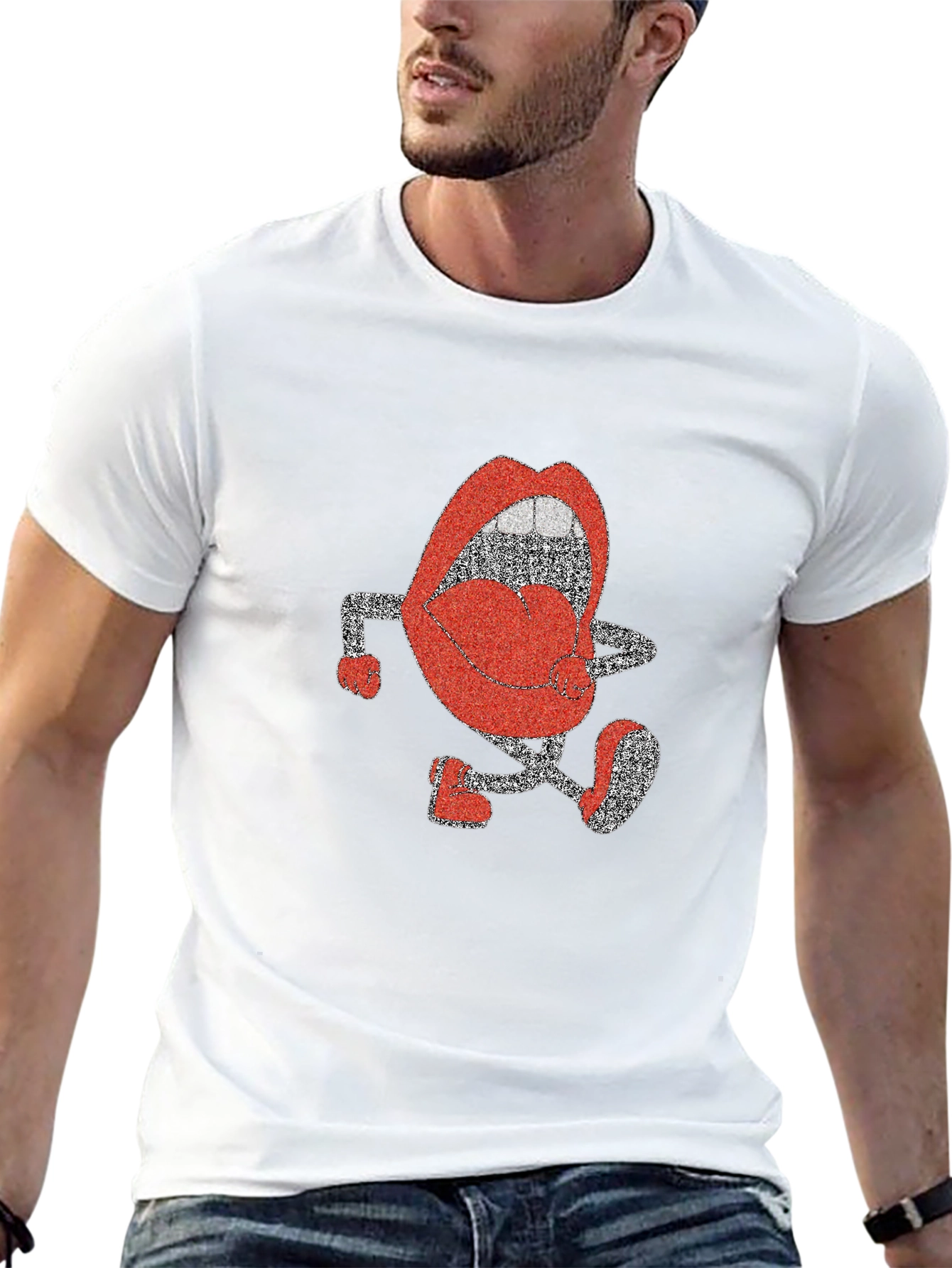 Novelty Lips Graphic Tee