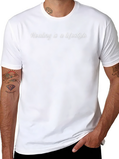 Healing is a Lifestyle Black T-Shirt
