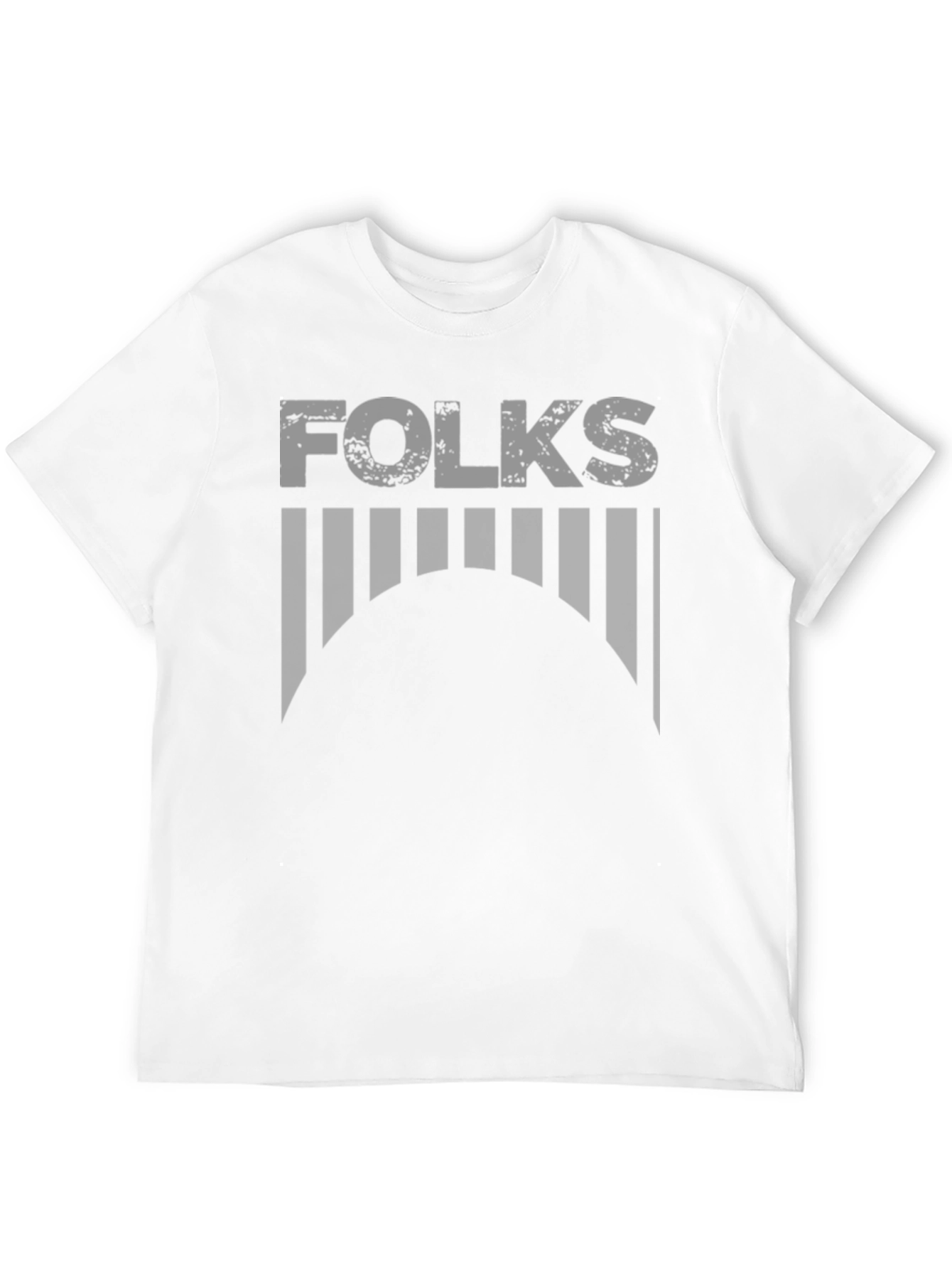 Folks Graphic Print T-Shirt - Soft Cotton Blend