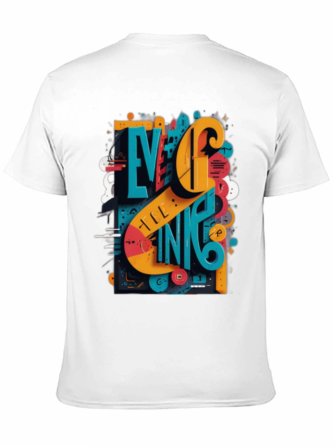 Cool Urban Art Graphic Print T-Shirt