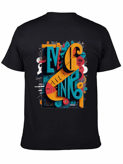 Cool Urban Art Graphic Print T-Shirt