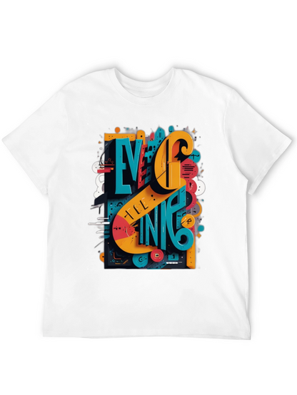 Cool Urban Art Graphic Print T-Shirt