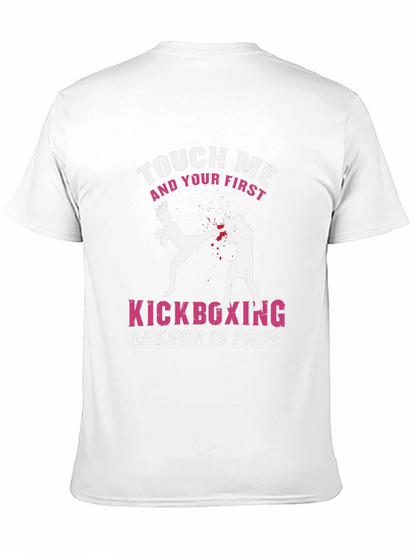 Touch Me Kickboxing T-Shirt - Free Lesson Graphic Tee