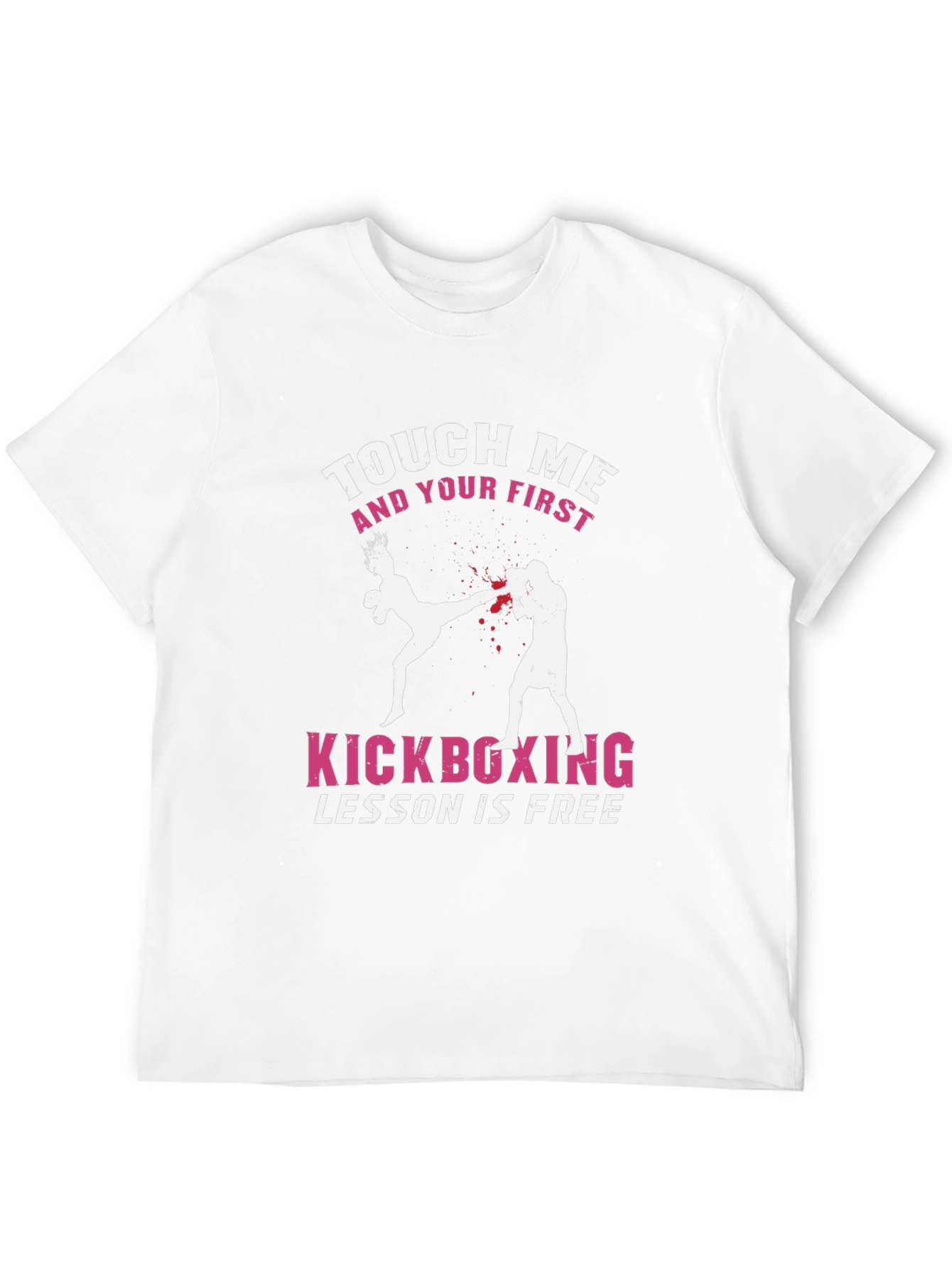 Touch Me Kickboxing T-Shirt - Free Lesson Graphic Tee