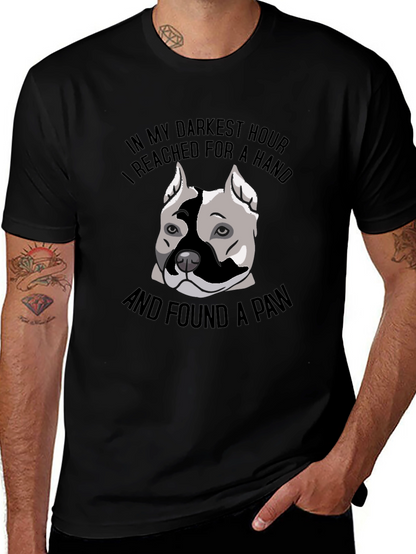 Dog Lover T-Shirt - In My Darkest Hour