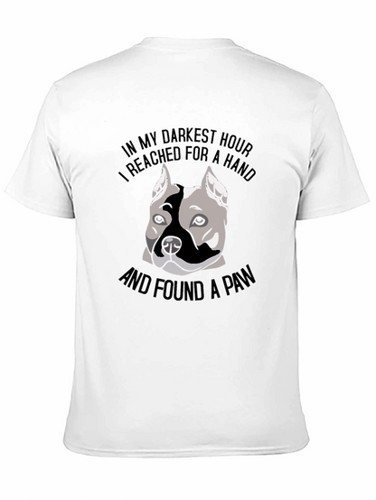Dog Lover T-Shirt - In My Darkest Hour