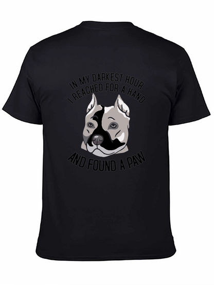 Dog Lover T-Shirt - In My Darkest Hour