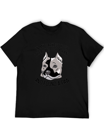 Dog Lover T-Shirt - In My Darkest Hour
