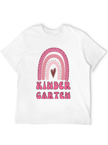 Kindergarten Rainbow Heart T-Shirt