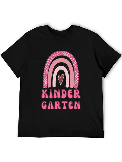 Kindergarten Rainbow Heart T-Shirt