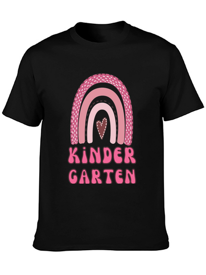 Kindergarten Rainbow Heart T-Shirt