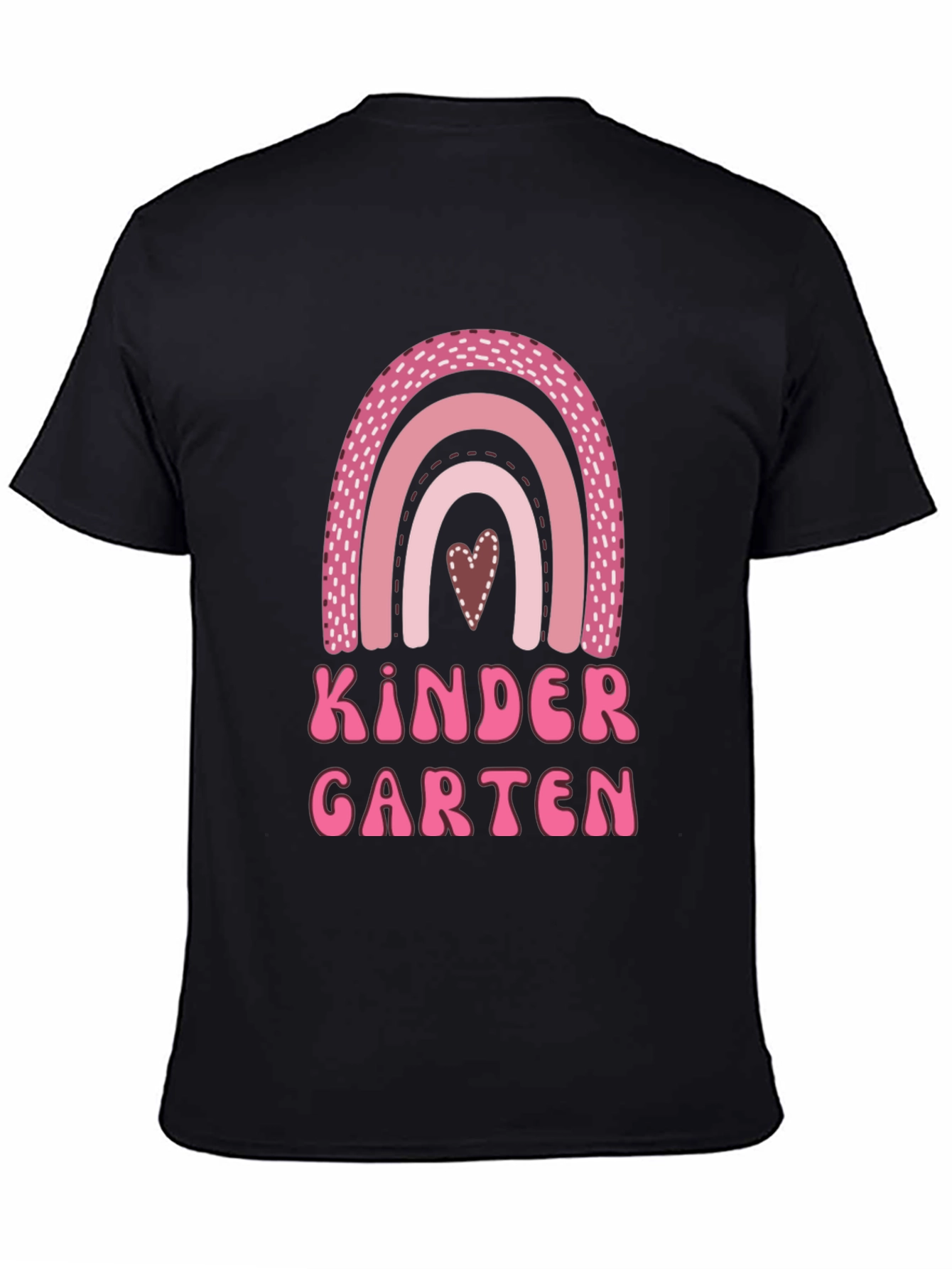 Kindergarten Rainbow Heart T-Shirt