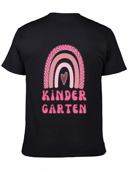 Kindergarten Rainbow Heart T-Shirt