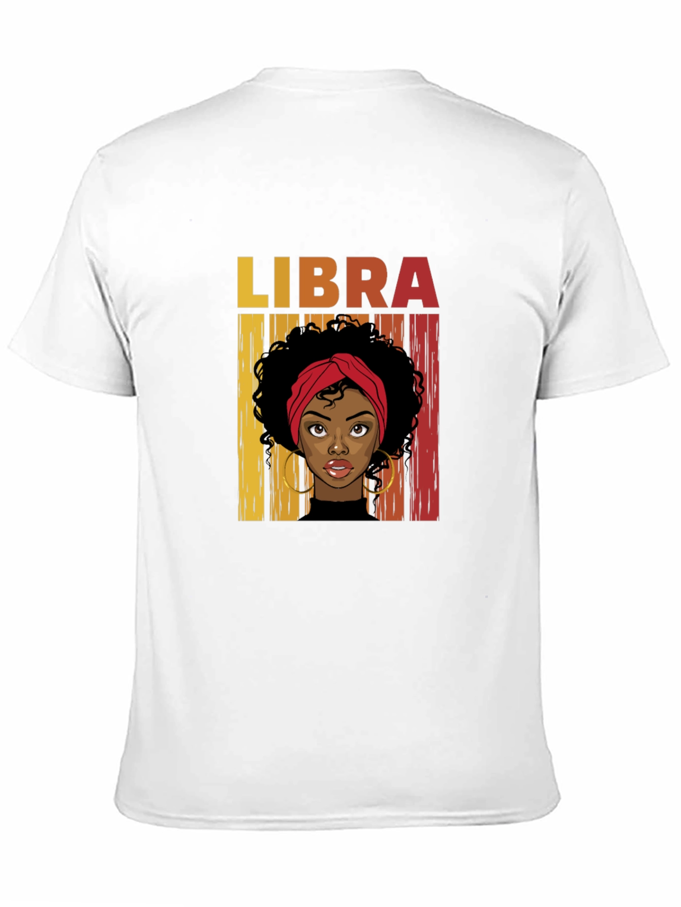 Libra Zodiac Woman Graphic T-Shirt