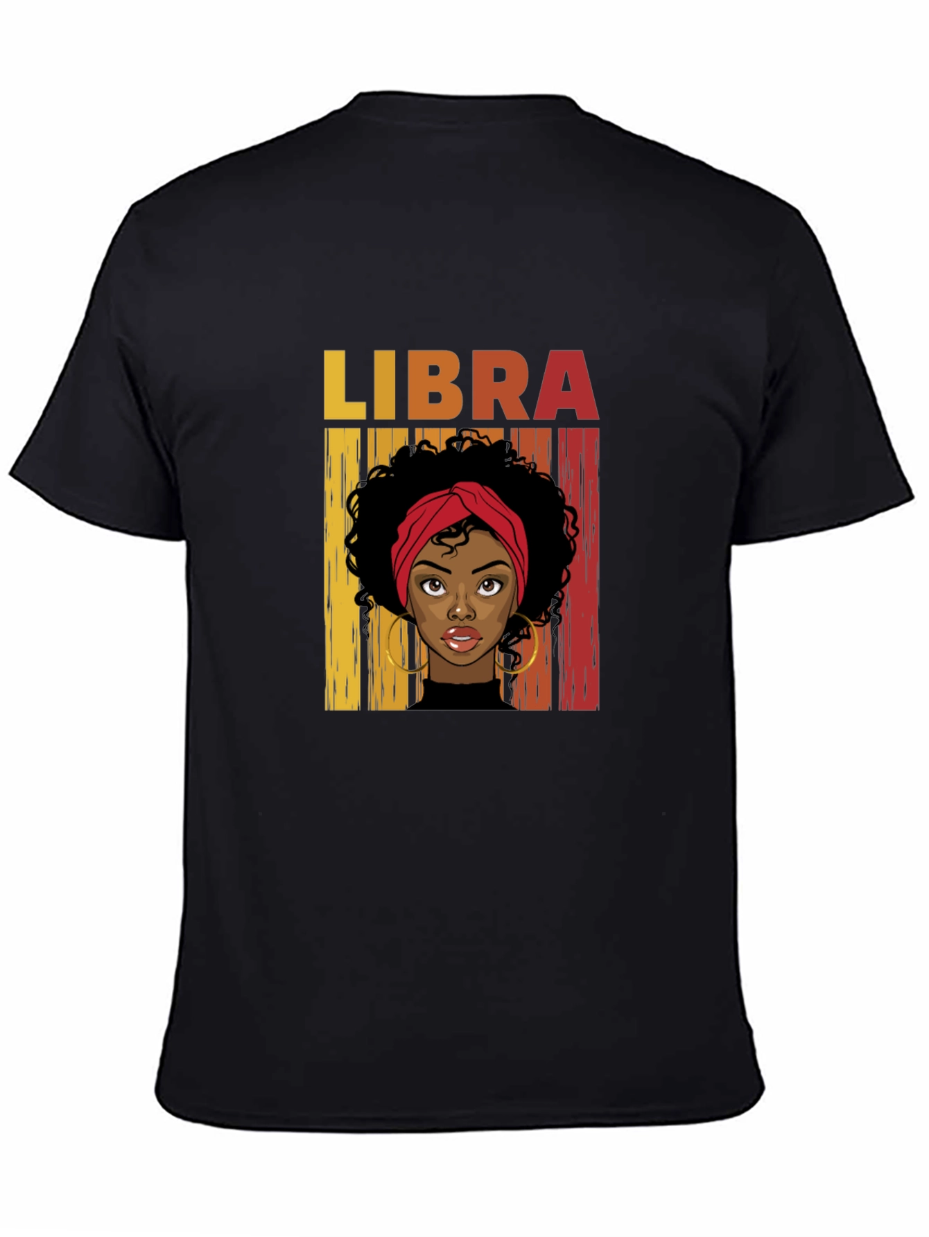 Libra Zodiac Woman Graphic T-Shirt