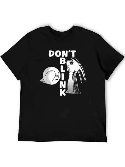 Dont Blink Graphic Tee - Black