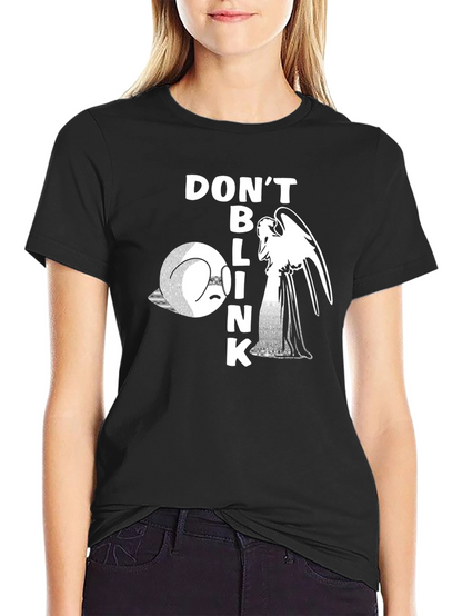 Dont Blink Graphic Tee - Black