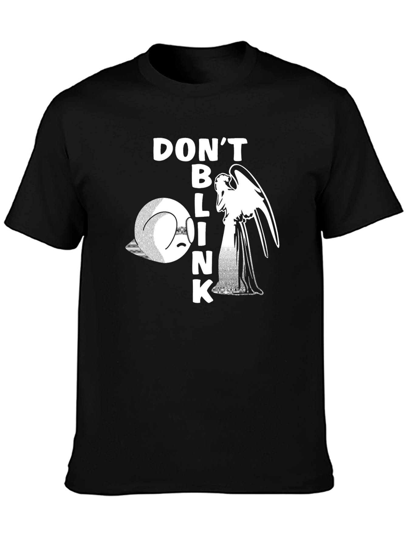 Dont Blink Graphic Tee - Black