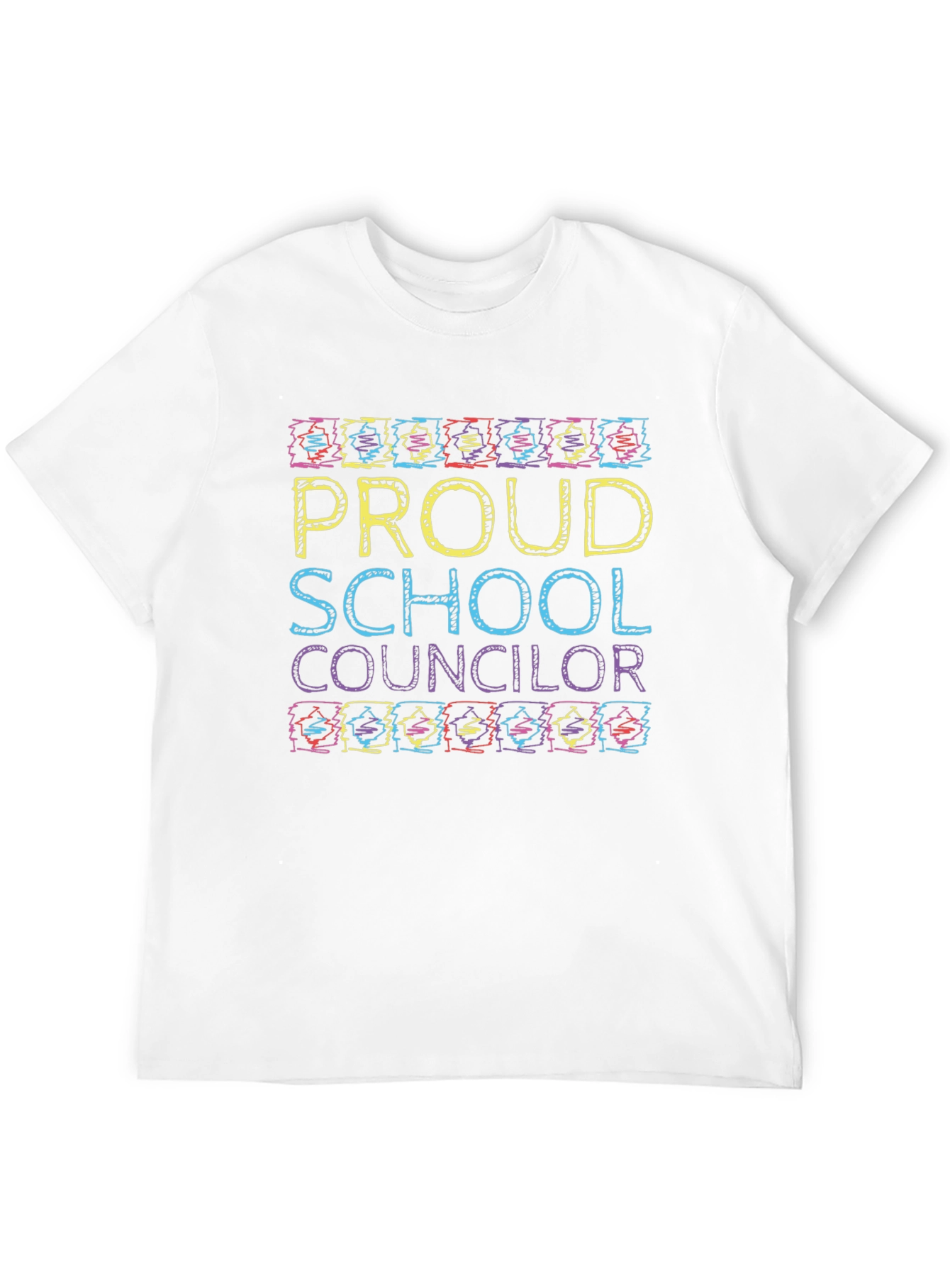 Proud School Counselor Graphic T-Shirt