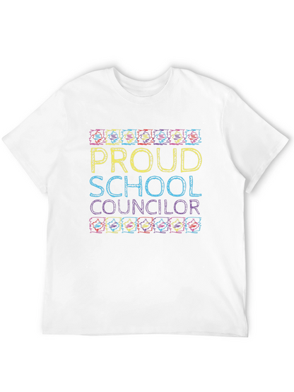 Proud School Counselor Graphic T-Shirt