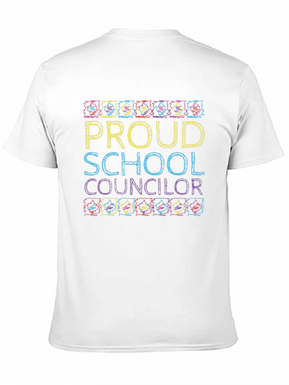 Proud School Counselor Graphic T-Shirt