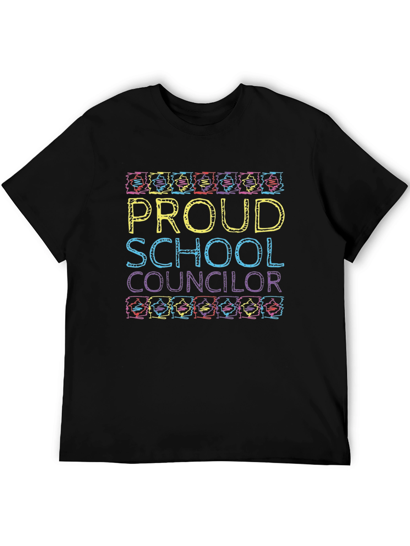 Proud School Counselor Graphic T-Shirt